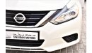 Nissan Altima AED 1076 PM | 2.5L S GCC WARRANTY