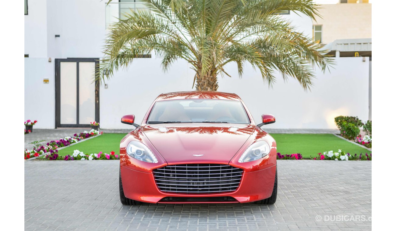 Aston Martin Rapide - Only 5,000kms! - Agency Warranty Until 29/08/2021! - AED 6,835 PM - 0% DP