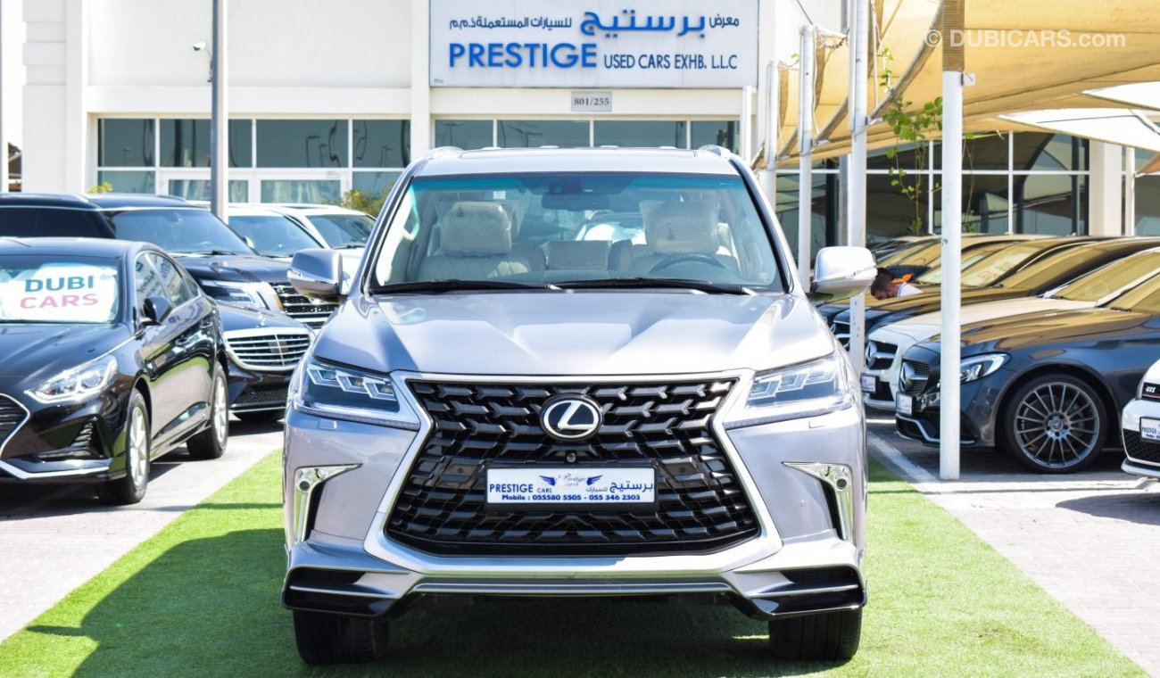 لكزس LX 570 With 2020 body kit