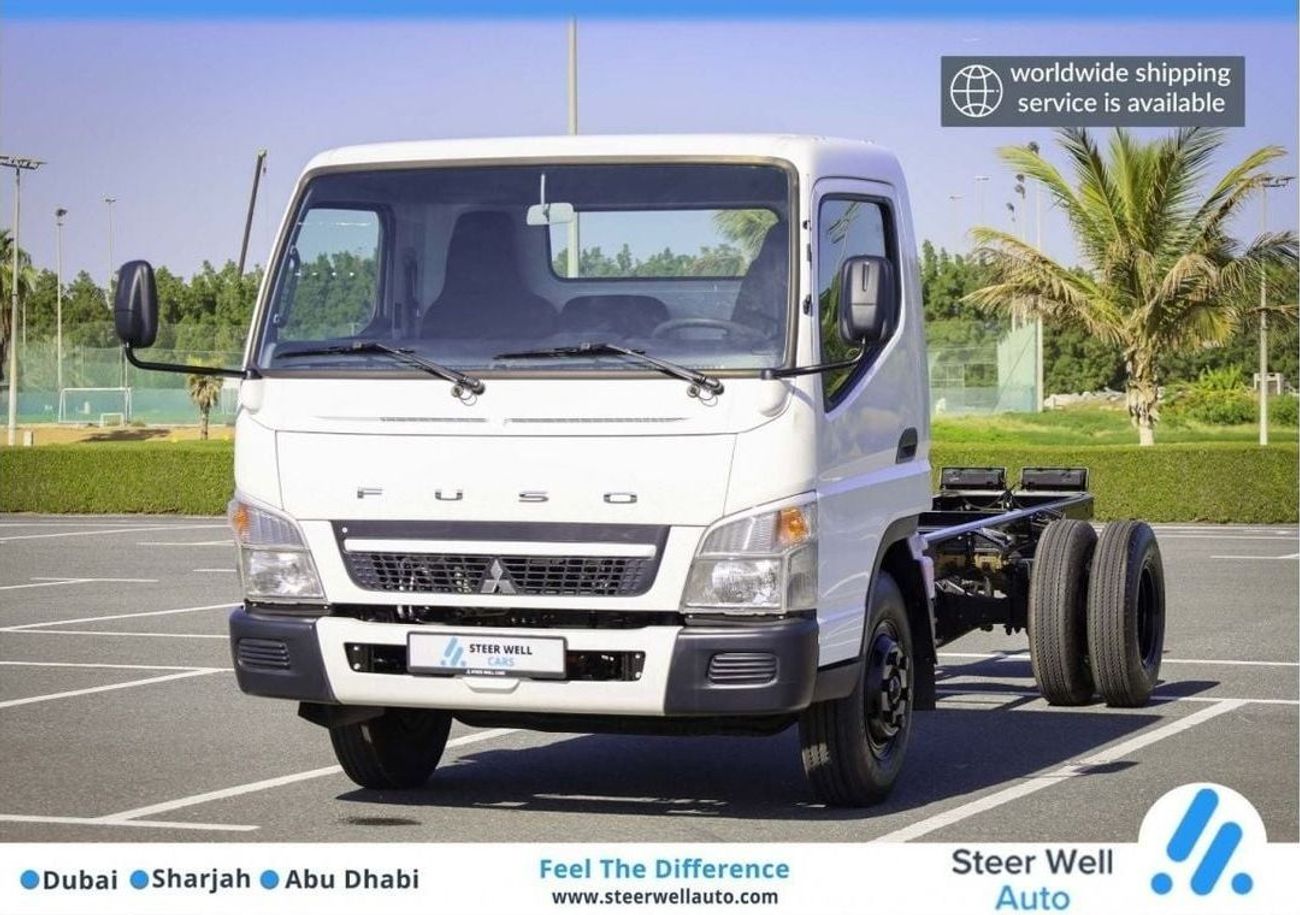 ميتسوبيشي فوسو كانتير Fuso Wide Cab Chassis Truck Diesel 5 Speed M/T - Power Steering - Book Now