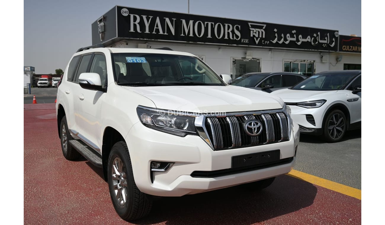 Toyota Prado Toyota Landcruiser Prado (TRJ 150) 2.7L Petrol, SUV 4WD 5Doors, Color White, Model 2021