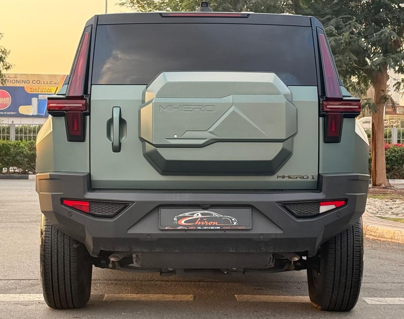 دونج فينج إم هيرو 917 DONGFENG M-HERO 01 2025 GCC 800 HP 1.5L HYBRID ( PLUG-IN ) MATT GREEN SUSPENSION LIFTER WARRANTY 5Y