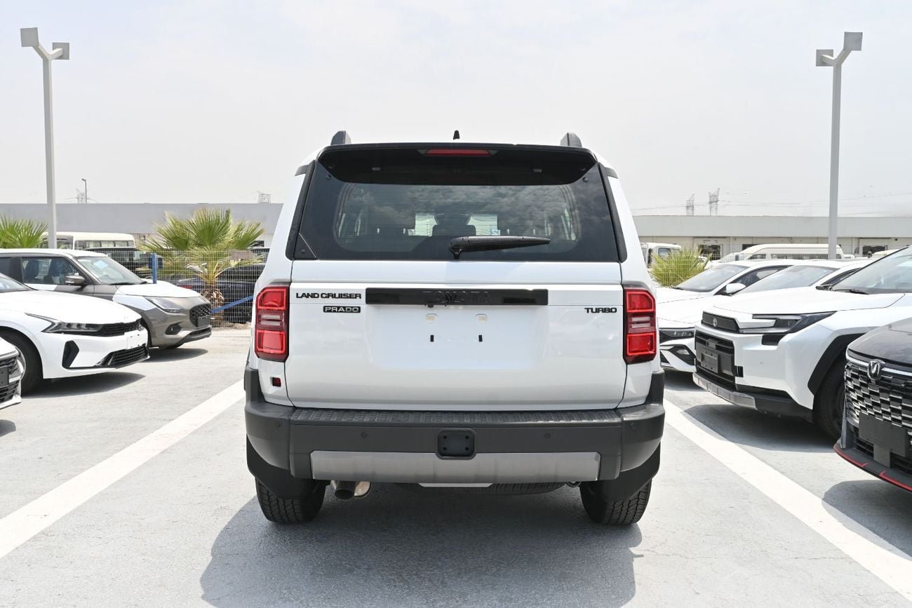 تويوتا برادو Toyota LC Prado Adventure, 2.4L Turbo 4WD Model 2026 Color White