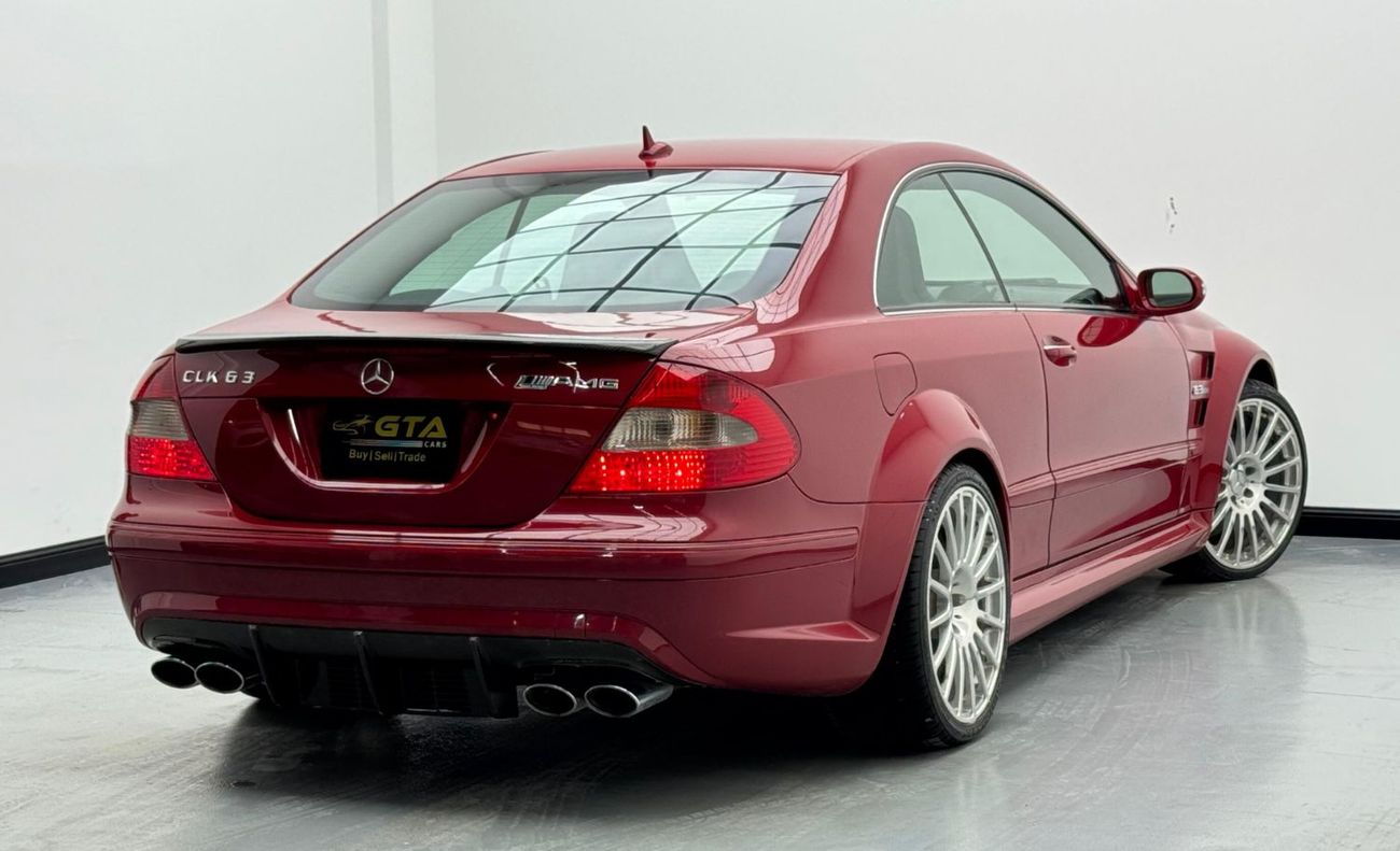Mercedes-Benz CLK 63 AMG 2008 Mercedes-Benz CLK 63 AMG, Mercedes Service History, Low Km, Excellent Condition,