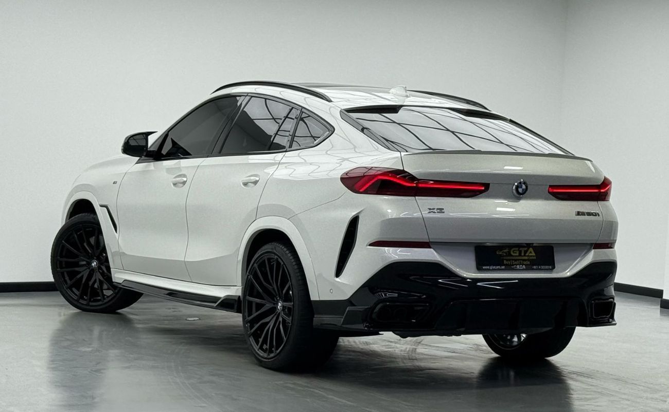 BMW X6 50i M Sport 4.4L 2020 BMW X6 M50i, 2025 BMW Warranty, 2030 BMW Service Pack, Excellent Condition, GC