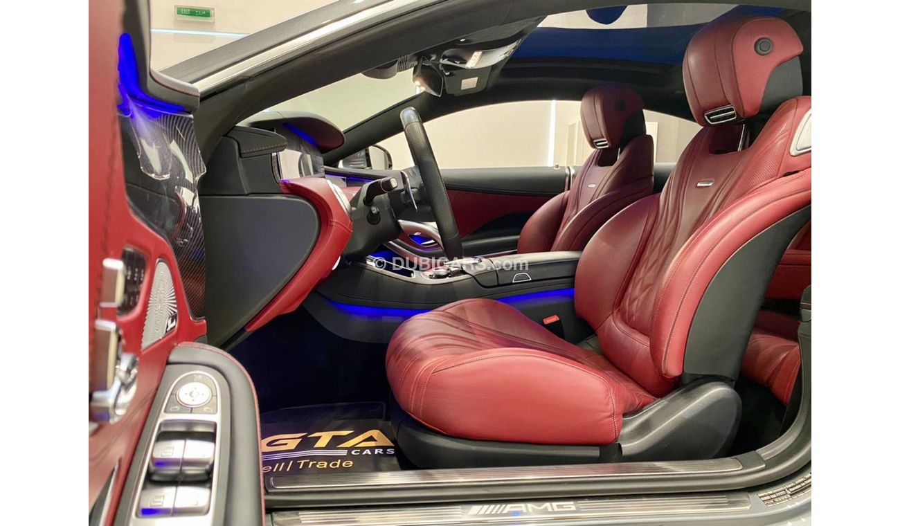 Mercedes-Benz S 63 AMG Coupe 2017 Mercedes Benz AMG S63 Coupe, Warranty, Service Contract, Low KM, European Specs