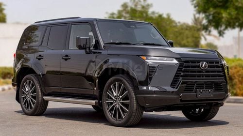 لكزس GX550 2025 LEXUS GX 550 LUXURY 3.4L PETROL – BLACK: 10-SPEED AUTO, ADAPTIVE SUSPENSION