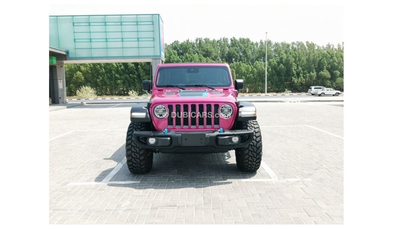 Jeep Wrangler Jeep Wrangler Unlimited Rubicon ( Hybrid ) - 2022 - Pink