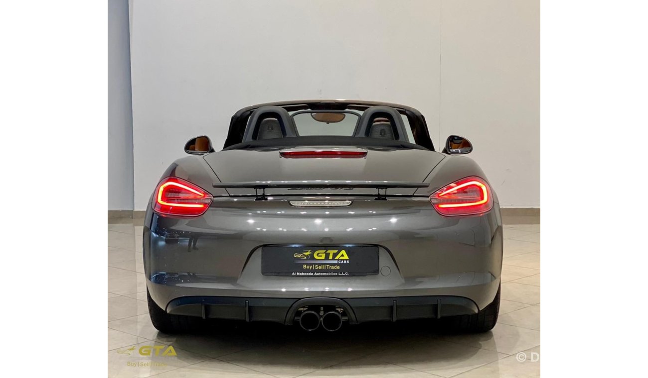 بورش بوكستر جي تي أس 2015 Porsche Boxster GTS, Full Porsche Service History, Warranty, GCC