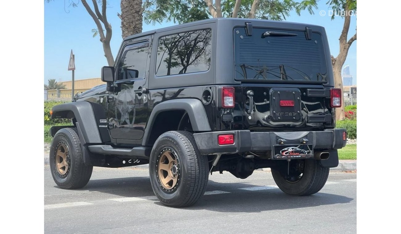 جيب رانجلر JEEP WRANGLER SPORT 2017 GCC BODY KIT FULL SERVICE HISTORY WITH DEALER WARRANTY