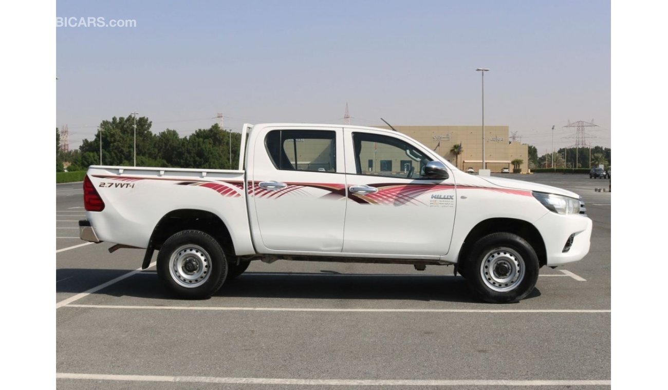 تويوتا هيلوكس 2016 | HILUX DOUBLE CABIN AUTOMATIC GEAR WITH GCC SPECS AND EXCELLENT CONDITION (INSPECTED)