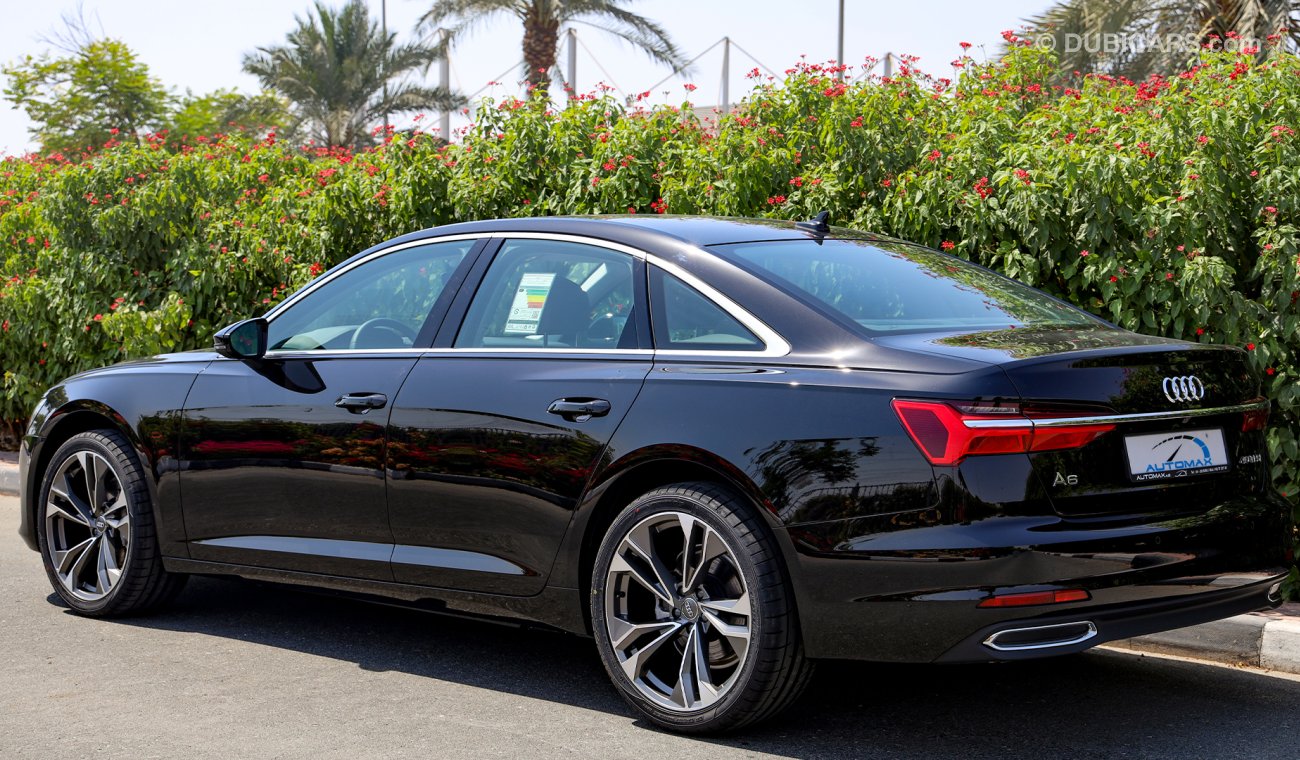 Audi A6 40 TFSI S-Tronic FWD GCC 2021 0km W/3 Yrs Ultd Miles and 5 Yrs or 75K km Svcs @ Dealer.