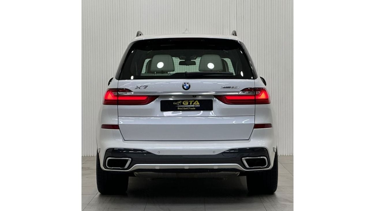 بي أم دبليو X7 2019 BMW X7 xDrive50i M-Sport Masterclass, Aug 2024 Warranty + Aug 2027 Service Pack, Full Option