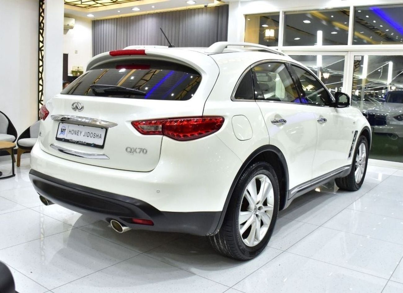 Infiniti QX70 EXCELLENT DEAL for our Infiniti QX70 ( 2020 Model ) in White Color GCC Specs