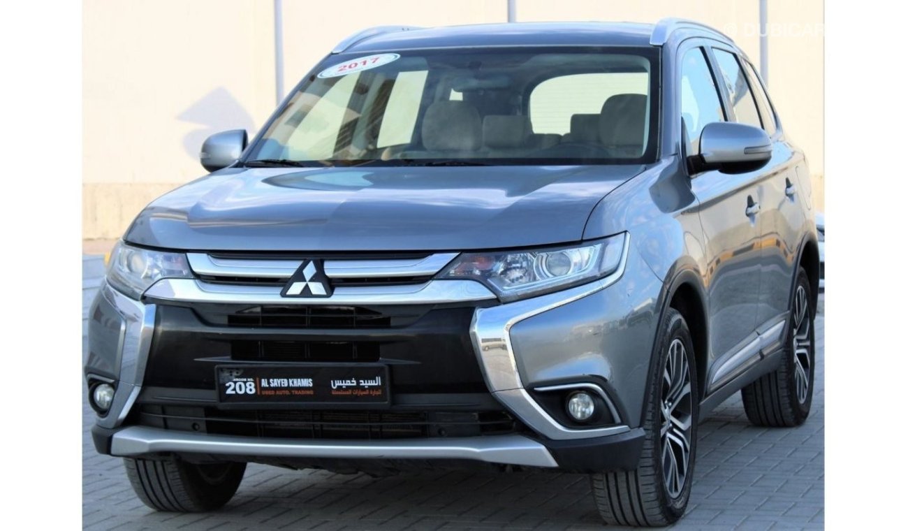 Mitsubishi Outlander Mitsubishi Outlander 2017 GCC, in excellent condition, without accidents, very clean from inside and