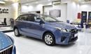 Toyota Yaris EXCELLENT DEAL for our Toyota Yaris SE ( 2015 Model ) in Blue Color GCC Specs