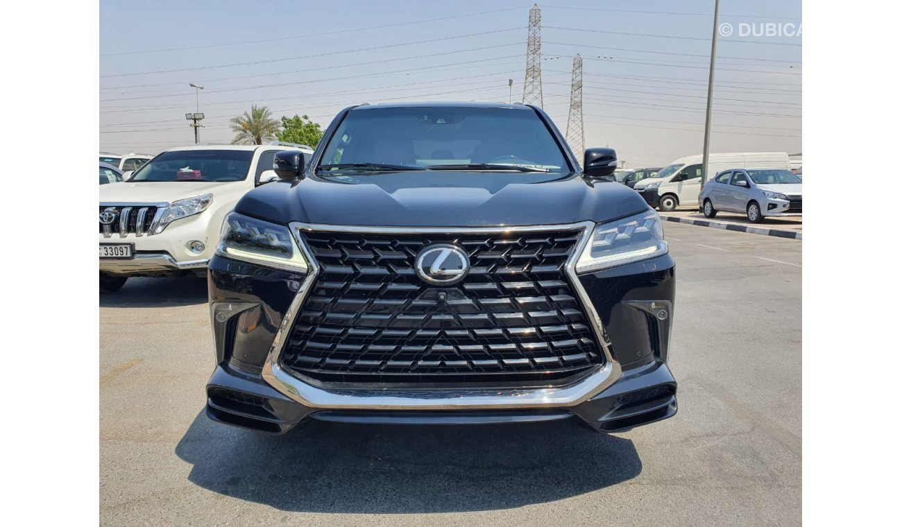 لكزس LX 570 5.7L, 21" Rims, 360° Camera, BLACK EDITION, First Hand Used, Low Mileage (LOT # LXB2019)