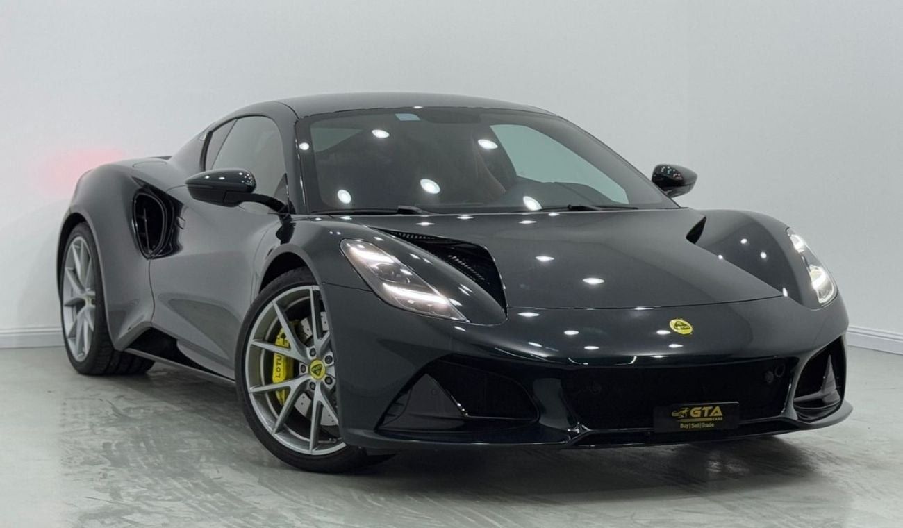 Lotus Emira 2023 Lotus Emira V6, Lotus Warranty + Service Pack, Very Low Kms, Manual Transmission, GCC
