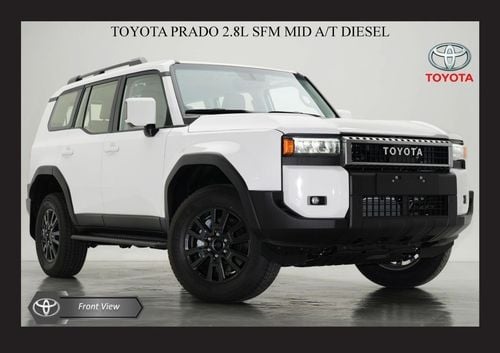 تويوتا برادو #AM TOYOTA PRADO 2.8L SFM MID A/T DSL 2025 Export Only
