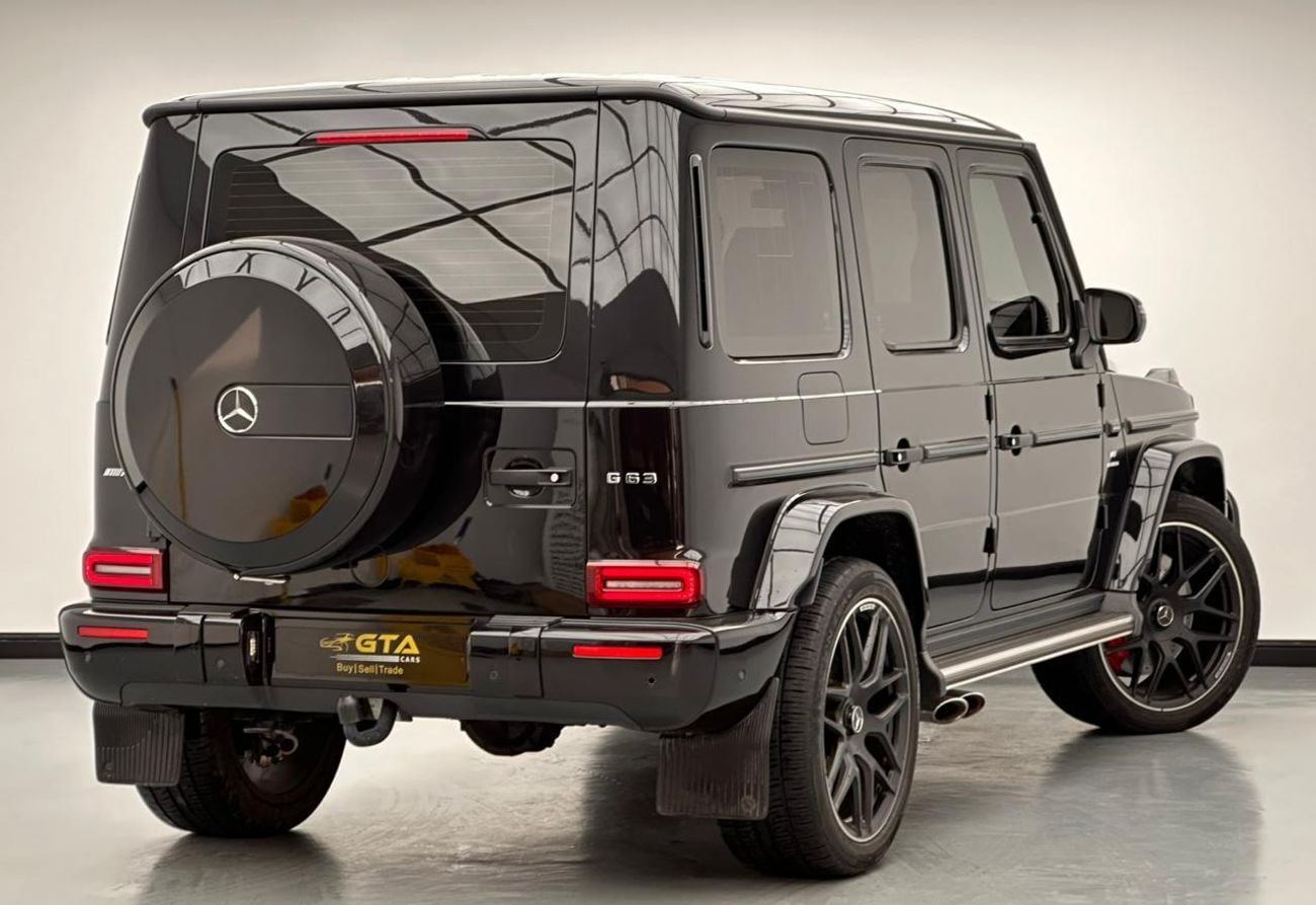 Mercedes Benz G63 AMG 2022 Mercedes-Benz G63 AMG, June 2027 Mercedes EMC Warranty + Service Contract, FSH, GCC
