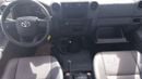 تويوتا لاند كروزر بيك آب ECT0028 - Toyota LC79 DCab - 2.8L Diesel Manual White (Diff lock)