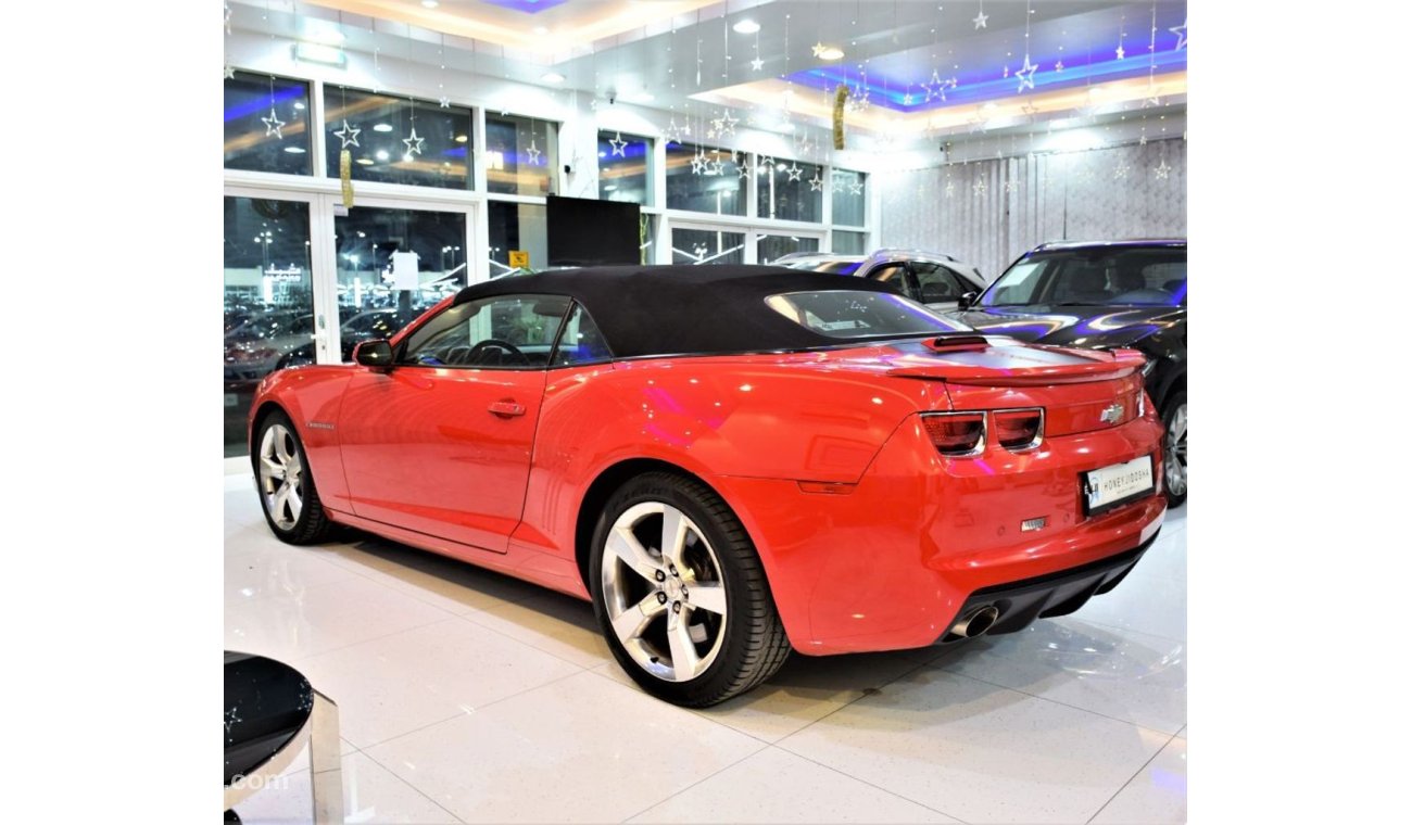 شيفروليه كامارو ONLY 88,000 KM!!! ORIGINAL PAINT ( صبغ وكاله ) Chevrolet Camaro SS 2013 Model!! in Red Color! GCC