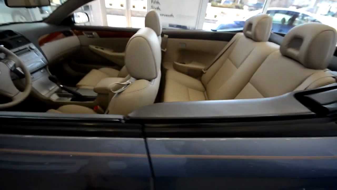 Toyota Solara interior - Seats