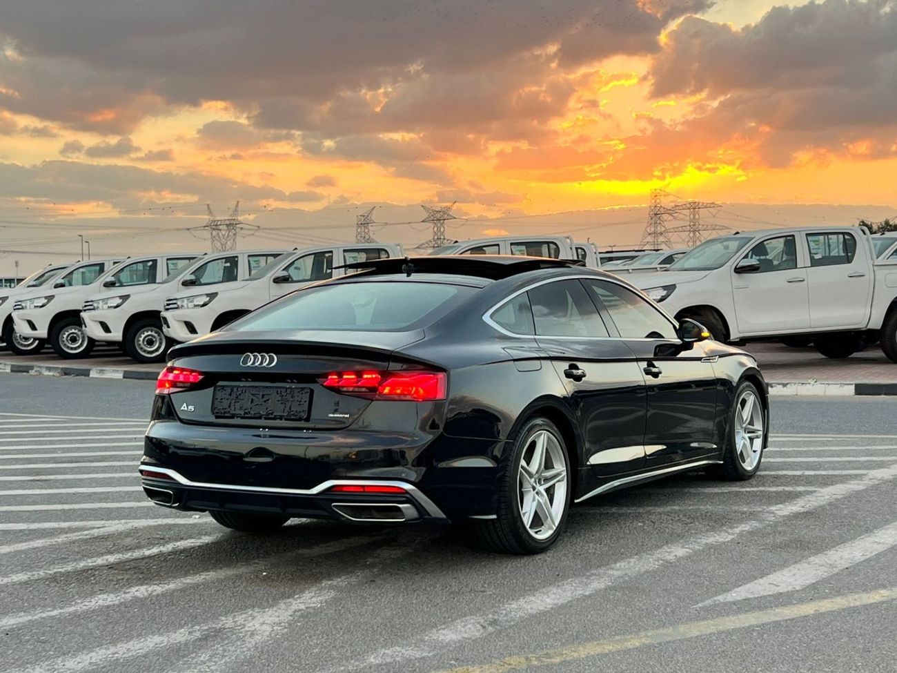 Audi A5 2021 Audi A5 Sportback S Line Premium Edition - 2.0L TFSL V4 AWD - Clean Title Full Option Sunroof