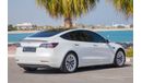Tesla Model 3 TESLA Model 3 Long Range Auto Pilot  White Interior  GCC 2023 Auto pilot Under Warranty