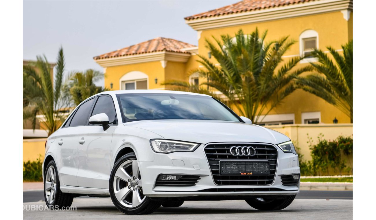 Audi A3 2 Y Warranty!  GCC - AED 939 per month - 0% Downpayment