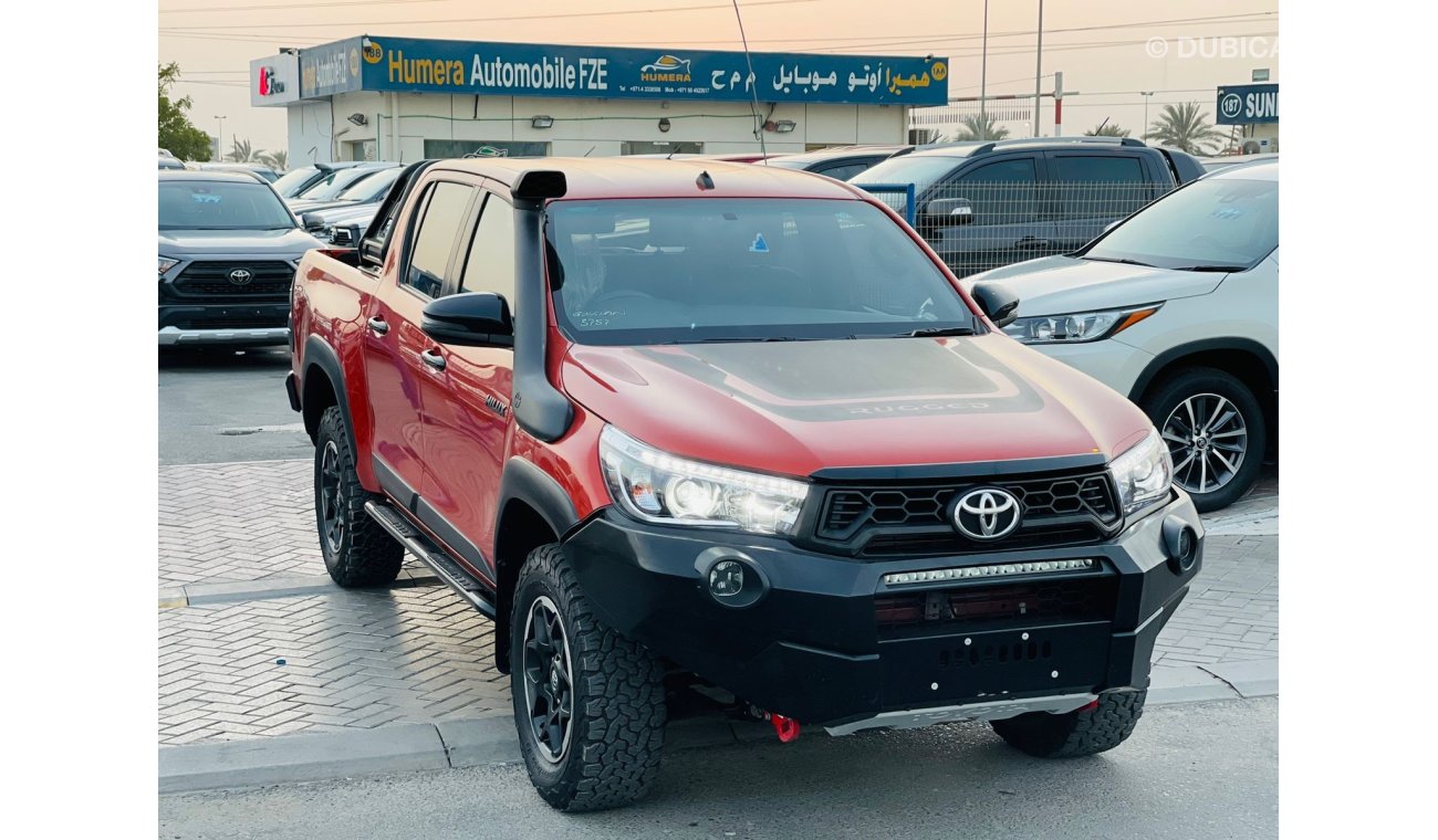 تويوتا هيلوكس Toyota Hilux Diesel engine model 2018 full option top of the range for sale from Humera motors car v