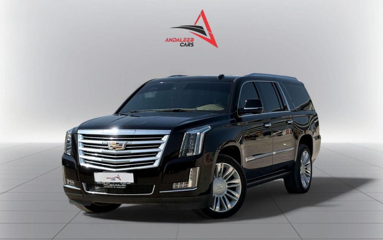 Cadillac Escalade L Platinum 6.2L  | 2019 | GCC SPECS | AGENCY MAINTAINED