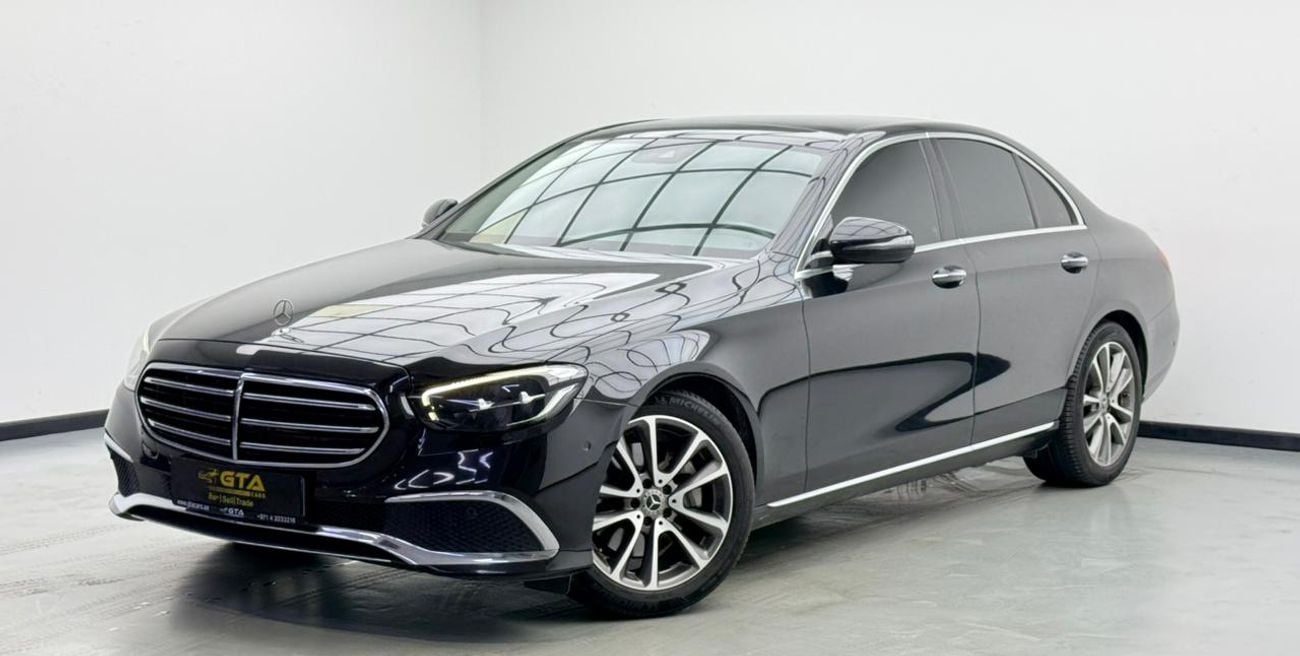 Mercedes-Benz E200 Premium 2.0L 2021 Mercedes-Benz E200, Mercedes Warranty+ Full Service History, GCC