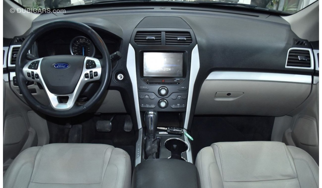 فورد إكسبلورر EXCELLENT DEAL for our Ford Explorer XLT 4WD ( 2014 Model ) in Grey Color GCC Specs