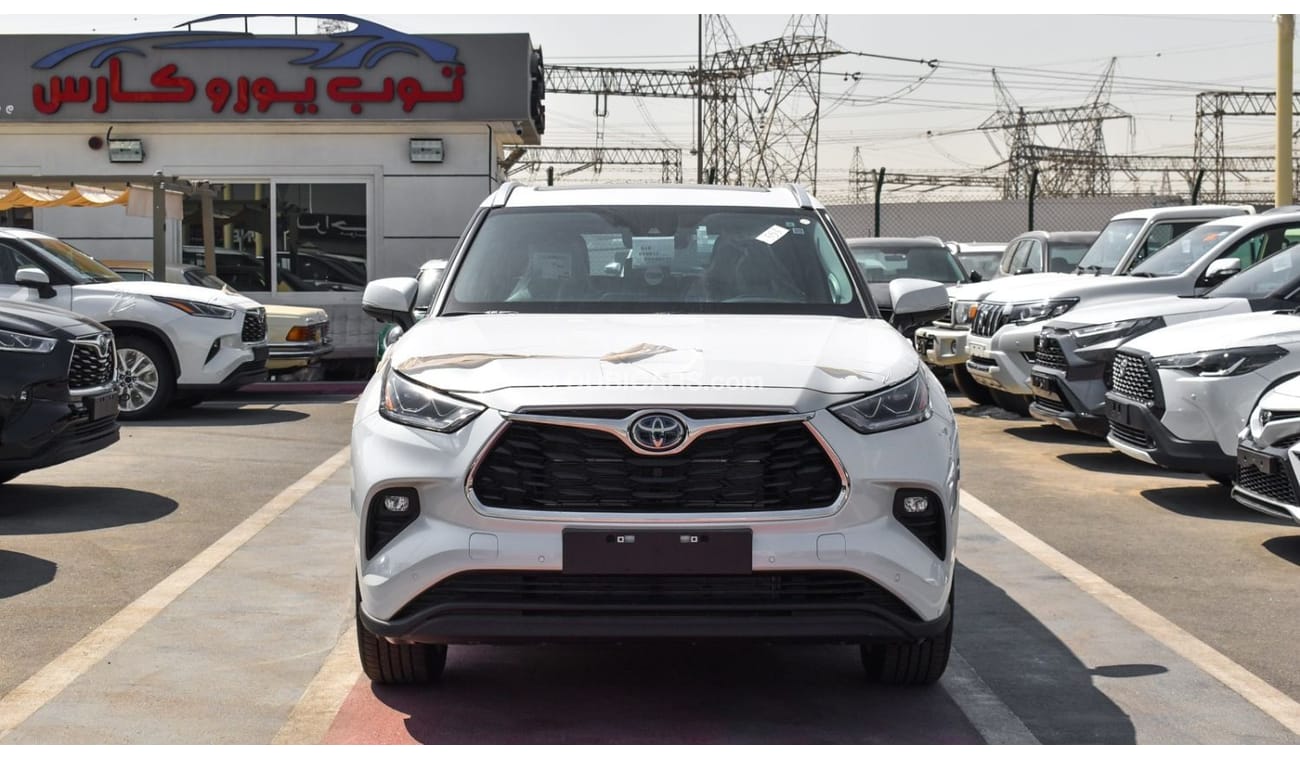 Toyota Highlander TOYOTA_HIGHLANDER_LIMITED_2.5L_HYBRID_2023_GCC_JBL_WHITE_BLACK