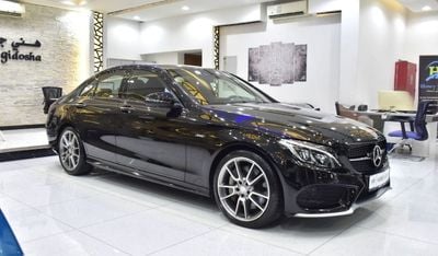 مرسيدس بنز C 450  EXCELLENT DEAL for our Mercedes Benz C450 4Matic ( 2016 Model ) in Black Color GCC Specs