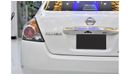 نيسان ألتيما EXCELLENT DEAL for our Nissan Altima 2.5 S ( 2012 Model ) in White Color GCC Specs
