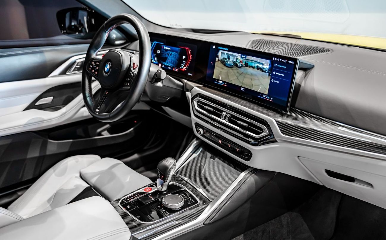 بي أم دبليو M4 2024 BMW M4 Competition, 2028 BMW Warranty + Service Contract, Akrapovic Exhaust, Low KMs, GCC