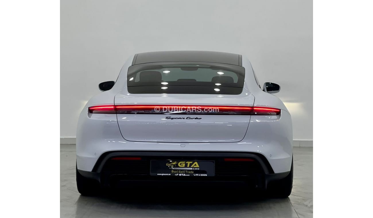Porsche Taycan 2021 Porsche Taycan Turbo, 11/2023 Porsche Warranty + 2029 Battery Warranty, GCC