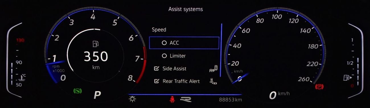 Volkswagen T ROC EXCELLENT DEAL for our Volkswagen T-ROC R-Line ( 2023 Model ) in Blue Color GCC Specs