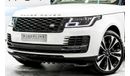 Land Rover Range Rover Sport 2021 Range Rover Autobiography Fifty, 2026 Al Tayer Warranty + Service, Very Low KMs, GCC