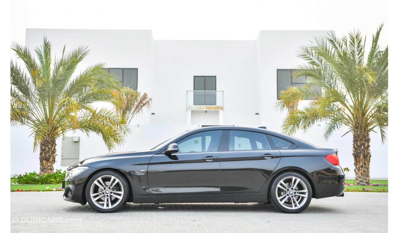 BMW 420i GranCoupe 2015 - Fully Agency Serviced! - AED 1,743 Per Month! - 0% DP