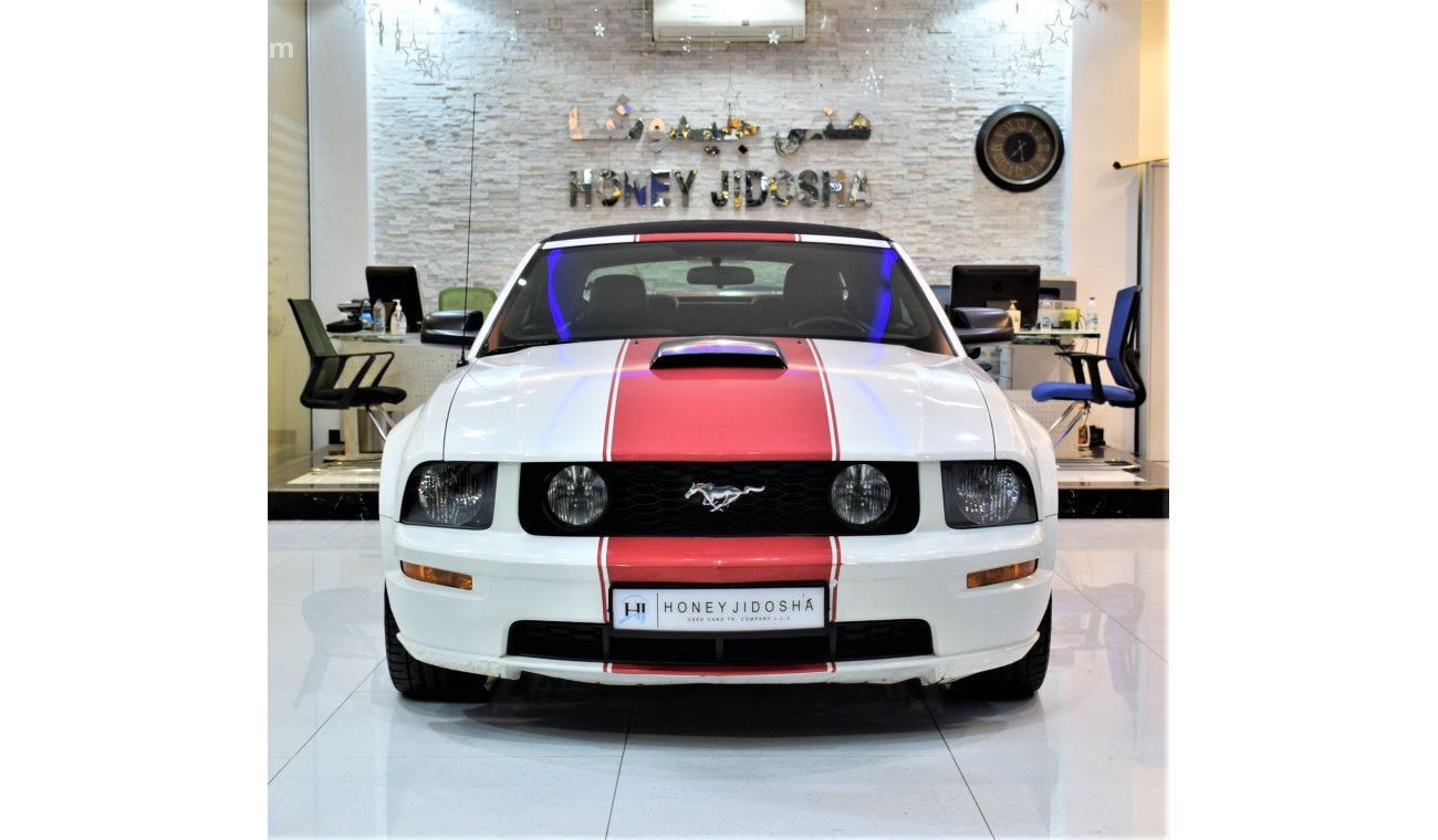 Ford Mustang EXCELLENT DEAL for our Ford Mustang GT Convertible 2009 Model!! in White/Red Color! GCC Specs