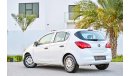 Opel Corsa | AED 372 Per Month | 0% DP | Immaculate Condition