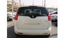 Peugeot 5008 GCC - ORIGINAL PAINT - ACCIDENTS FREE - 1600 CC - CAR IS IN PERFECT CONDITION INSIDE OUT