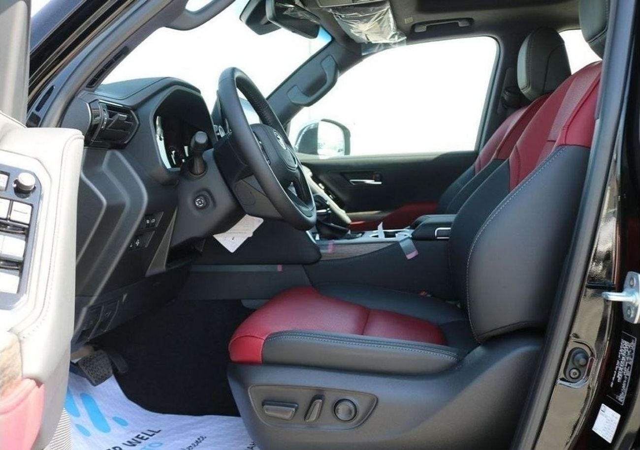 Toyota Land Cruiser 3.5L Twin Turbo Petrol VXR - Z Exclusive | Red/Black interior | New Shape | 2