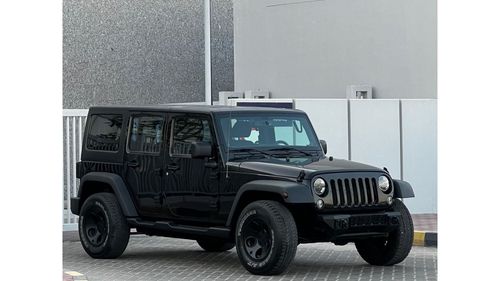 Jeep Wrangler Unlimited Sport WRANGLER 2014 MANUAL GCC// 2KEYS // ORGINAL PAINT // ACCIDENT FREE // PERFECT CONDIT