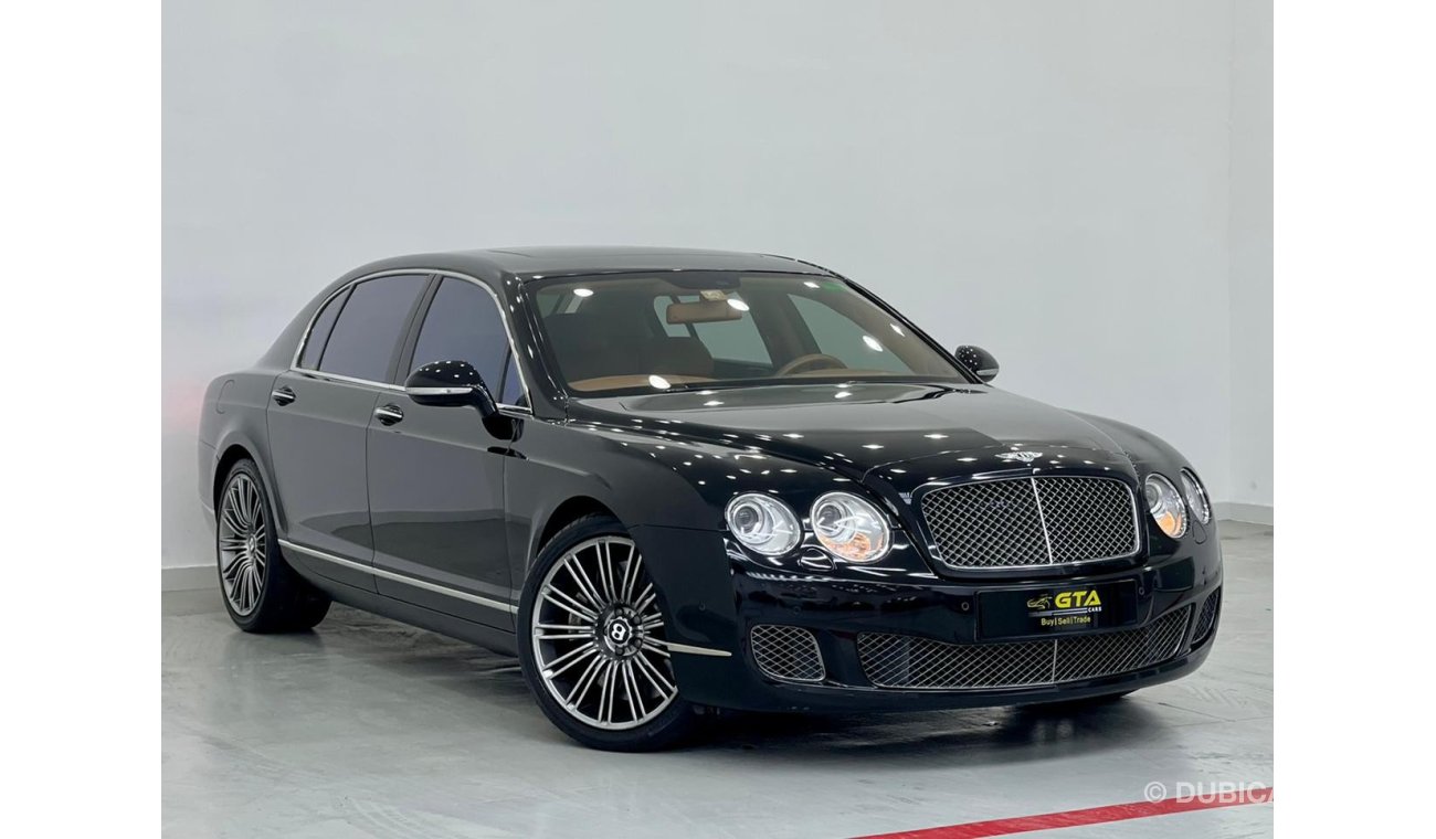 بنتلي كونتيننتال فلاينج سبر 2010 Bentley Continental Flying Spur, Service History, Low Km, GCC