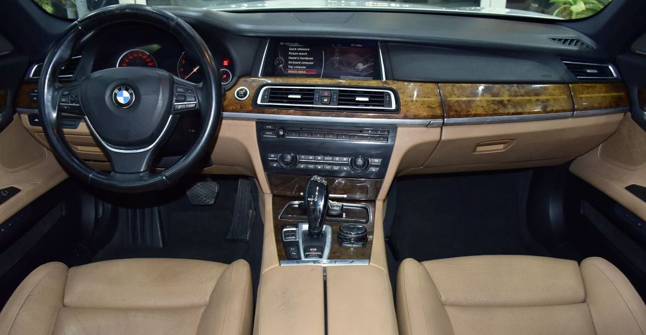 BMW 730Li INDIVIDUAL EXCELLENT DEAL for our BMW 730Li ( 2015 Model ) in White Color GCC Specs