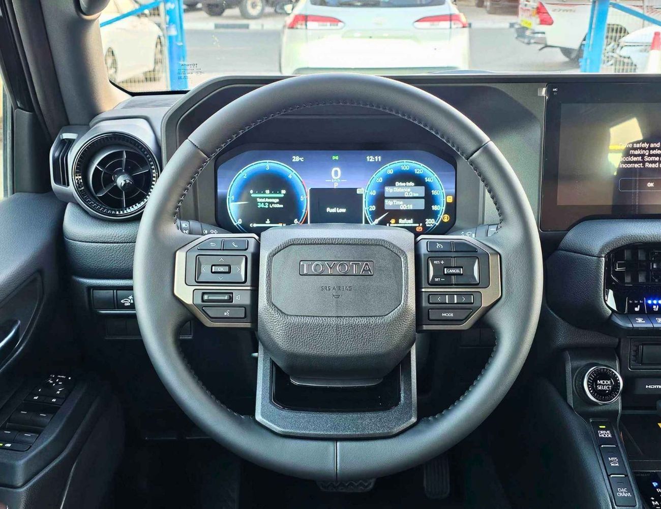 Toyota Prado ADVENTURE TURBO/2.8L V4 DIESEL/DRIVER POWER SEAT WITH LEATHER /DVD+CAMERA /COOL BOX (CODE#P28ADV3)
